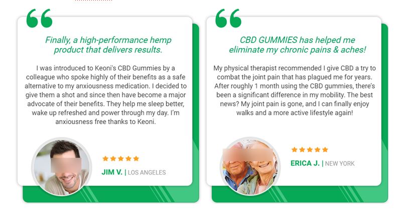 Keoni CBD Gummies Reviews - Know Shocking Facts About it!