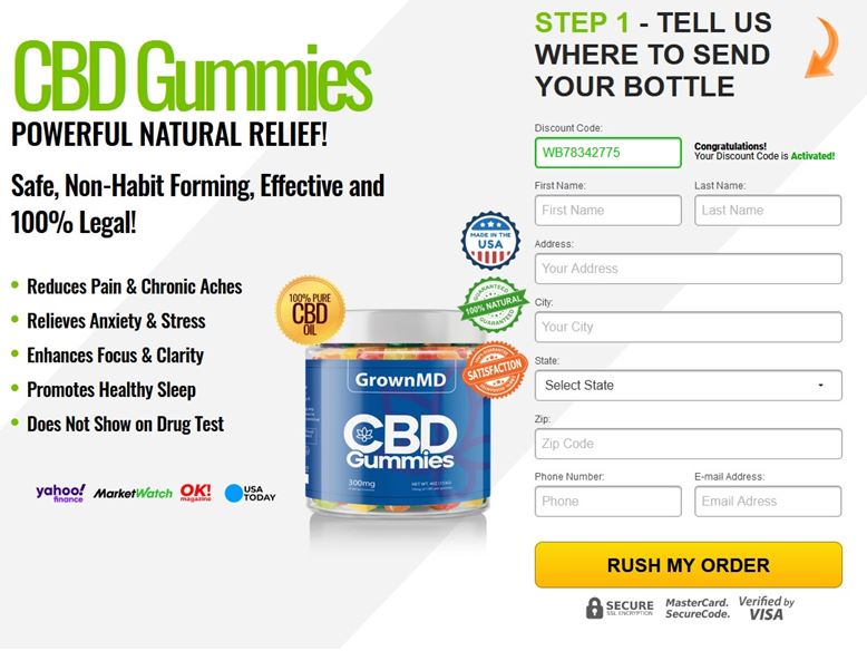 GrownMD CBD Gummies Reviews *SHOCKING SCAM REPORTS* Read Must Before Buy! -  PromoSimple Giveaways Directory